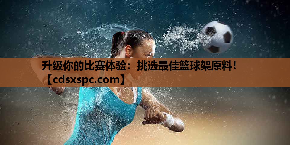 升级你的比赛体验：挑选最佳篮球架原料！