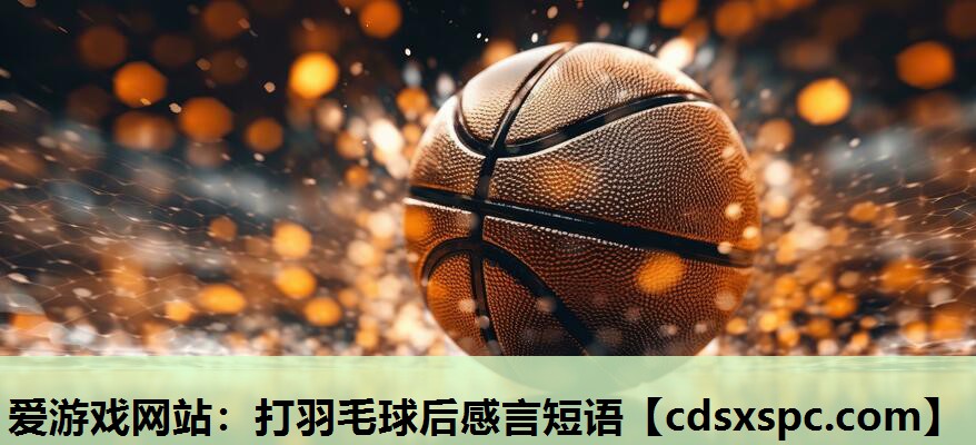打羽毛球后感言短语
