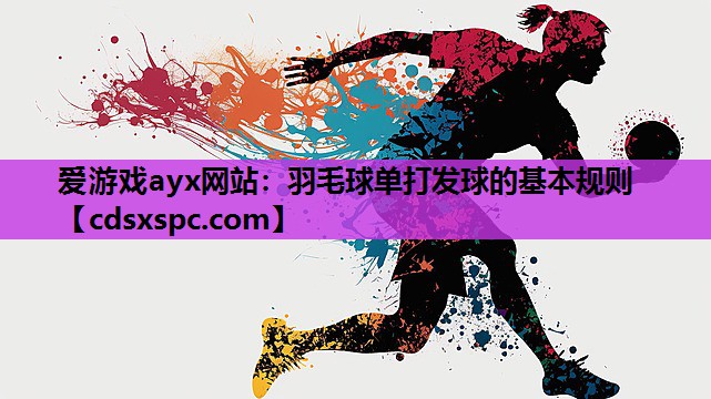 羽毛球单打发球的基本规则