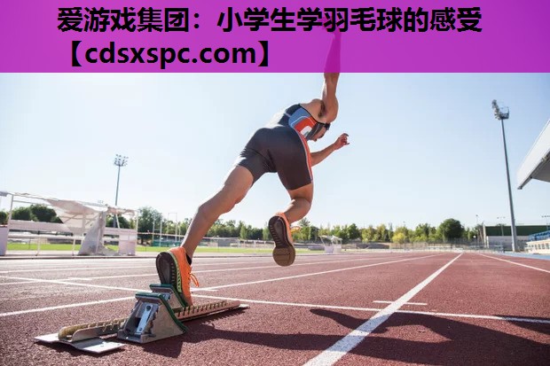 小学生学羽毛球的感受