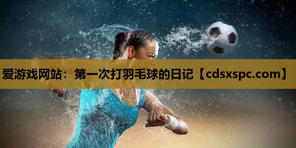 第一次打羽毛球的日记